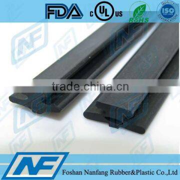 Black EPDM Seal to the Bottom of Garag Door