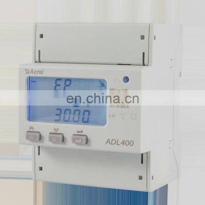 35mm DIN Rail Direct Connect ADL400 LCD Display Three Phase Photovoltaic Electric Energy Meter Monitor photo-4