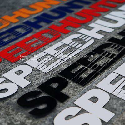 Speed Hunters Custom Text Printing Vinyl Film Windshield Decals Reflective Sports Car Window Stickers photo-4