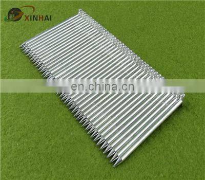 Steel Row Nail Flat Smooth Shank Iron Barbed Silver Spiral Checkered Nails photo-4