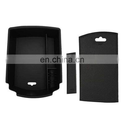 Interior Accessories Parts Silicone Armrest Rest Storage Box Center Control Console Organizer Tray For Kia Soul 2020-2021 photo-4