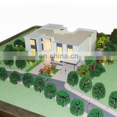 Light Residential Miniature Building Model , Architectural Model Maker of Apartment Diorama