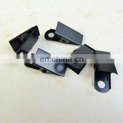 Long Lasting Customization Black  Flat Clips Metal Magnetic Spring Clip