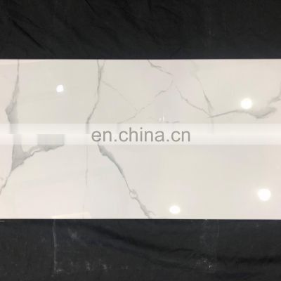 300x 600mm 7.2-7.5mm thickness Low Water Absorption Rate Marble Tile Full Polished Glazed wall Tile