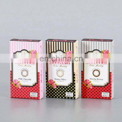 Printed Paper Packaging Box Cream Paper Cosmetics Packaging Boxes With Gold Foil Stamping 2oz 60ml 30ml Food Paper Box photo-2
