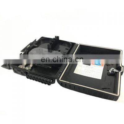 16ports black FDB FTTH joint box fiber optic cables machine distribution box