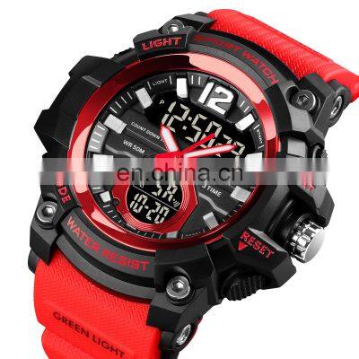 Custom and Wholesale Watches China Factory SKMEI 1725 Sport Men Watch Waterproof Digital Analog Watch