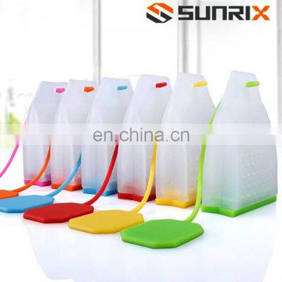 Reusable Safe Loose Leaf Tea Bags Strainer Filter photo-2