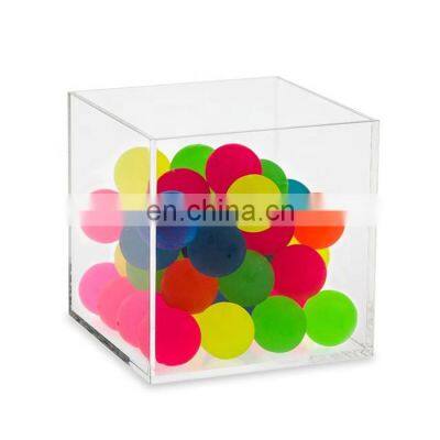 5sides acrylic doll showcase display acrylic bulk box