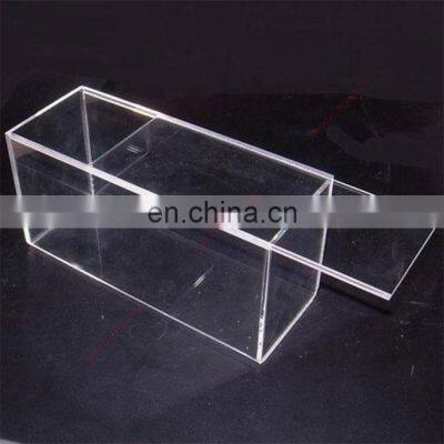 Clear Acrylic Box Custom Storage Box With Sliding Lid