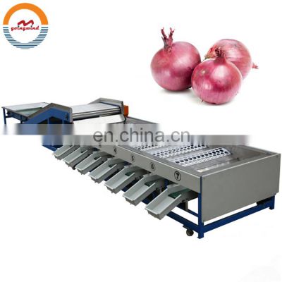 Automatic onion size grading sorting machine auto industrial onions sizing sorter grader machines equipment cheap price for sale