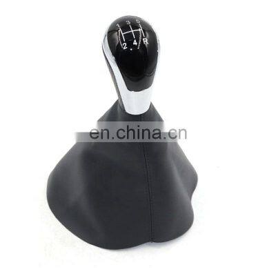 5/6 speed Car leather New design gear shift knob boot cover FOR  GEELY EMGRAND EC7 EC7-RV 2009-2011 gear knob