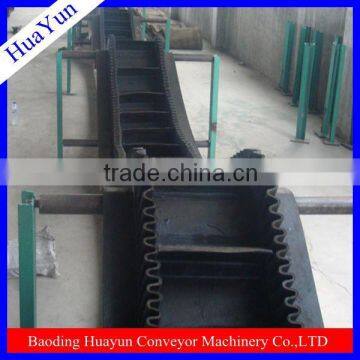 high angle corrugated sidewall conveyor belting