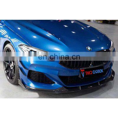 AC Front Bumper Lip 100% Dry Carbon Fiber Material Factory Direct Hot Sale Style For BMW 8 Series 840