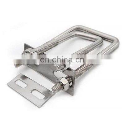 304 stainless steel square clip Right Angle U clip