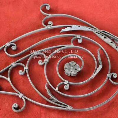 Wrought iron ornaments/ wrought iron elements/ wrought iron component