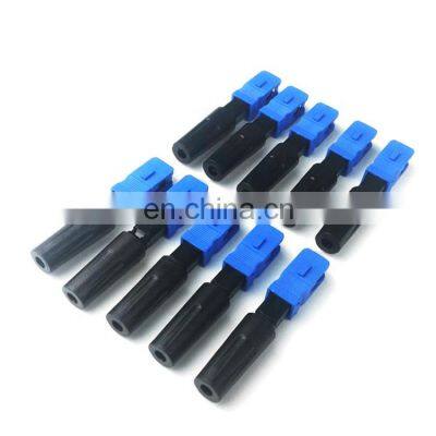 Cheap Price Pre-embedded FTTH Fiber Optic Drop Cable SC Fast Field Assembly Connector