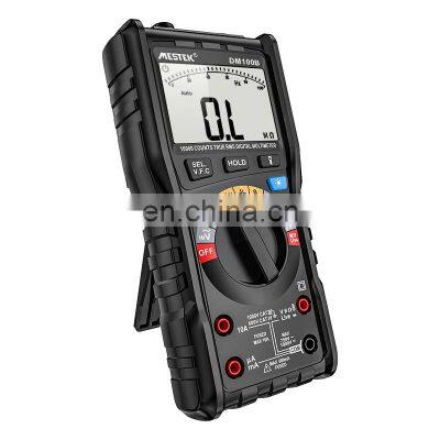 DM100B Digital Multimeter Ultra-Portable LCD Display DC AC Voltmeter Analogue Tester Capacitance NCV Ohm Hz Tester Multimeter