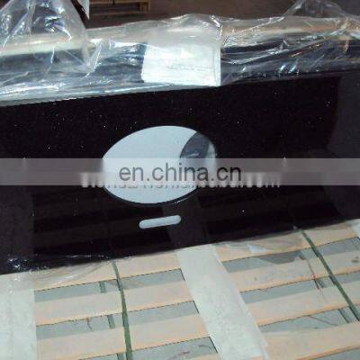 India Black Gold Granite Backsplash photo-5