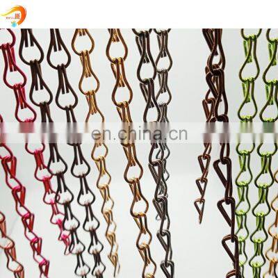 Recyclable Usage Flexible Professional Decorative Chain Link Curtain