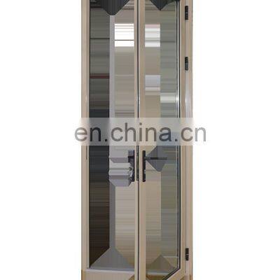 YY Home Australia Standard Double Glass Aluminium French Door in White Powder Coating Color