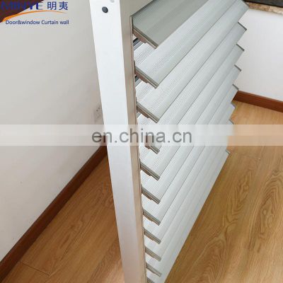 Minye brand factory price hot sale aluminum exterior louver/exterior aluminum louver