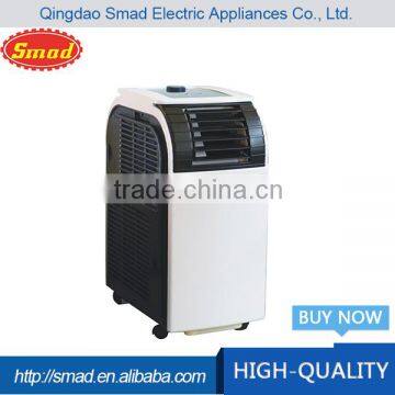 Efficient energy saving and quiet operation of gas powered portable air conditioner