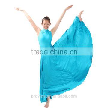 New Lyrical Latin Dress Adult Latin Leotard With Long Skirt Latin Performance Dress