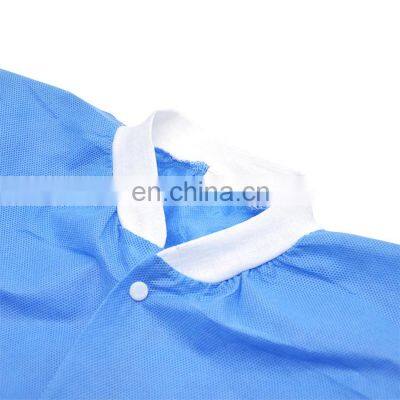 High Quality Disposable Isolation Gown Surgical Gown of Nonwoven Fabric for Surgery