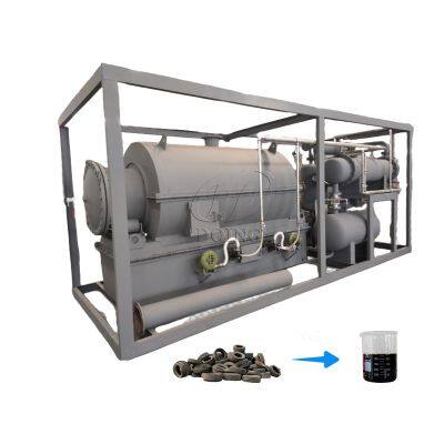 100/500kg per Day Waste Tire Plastic Pyrolysis Machine for Sale Movable Pyrolysis Plant photo-4