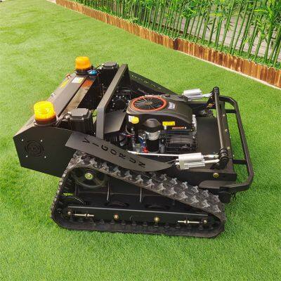 tracked robot mower, China remote slope mower for sale price, remote control track mower for sale