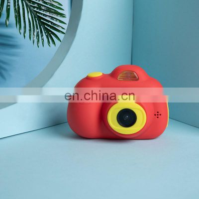 2021 New Christmas Gift Cute Cartoon Children Digital Camera Toy 2.0 Inch Photo Picture Video Recorder Kids Camera For Children