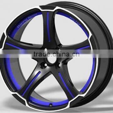 14X7.0 After Market Aluminium Car Alloy Wheels Rims 0 Offset 6x139.7 Black Machined Face for 4x4 Suv off Road Light Truck Car fr photo-4