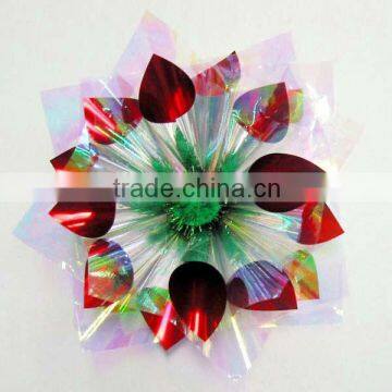 Handmade Artificial Ribbon Flower, Chocolate Box Decorative Bow, Iridescent Flower Ribbon photo-4