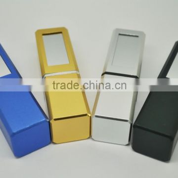 Alu cosmetic square makeup lipstick packaging