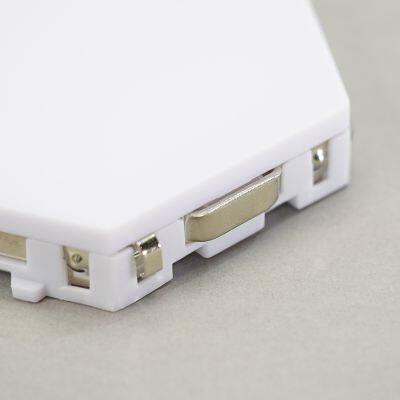 Pack of 3 Pcs LED Touch Creative Honeycomb Lights Crystal Wall Lamp Modular Assembly Quantum Modern Bedroom Hotel Lamps photo-5