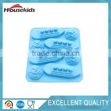 Titanic Shape Silicone Ice Cube maker Mold Jelly Soap Ice Tray