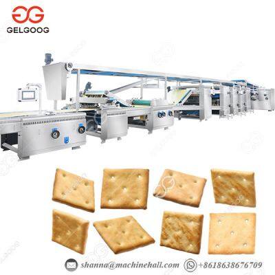Multifunctional Biscuits Machine Making Line Production Automatic Soda Cracker Machine