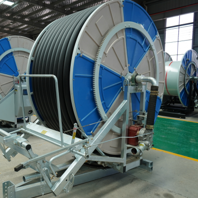 Upgrade your Irrigation with the JP75-400 Traveling Reel Sprinkler Irrigation Machine for Precise Watering