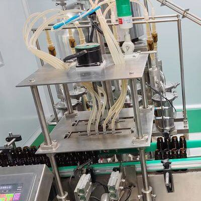 Glass & Plastic Bottle Piston-Type Automatic Juice Beverage Filling and Capping Integrated Machine | Full-Automatic Filling Production Line photo-4