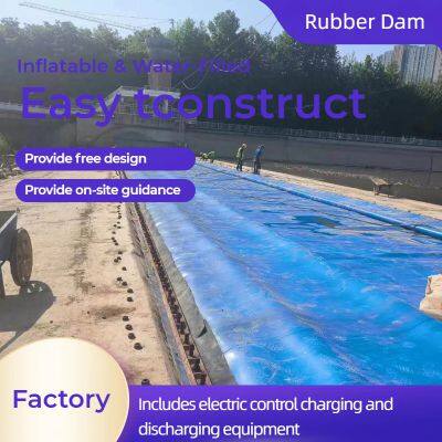 Fin Type Inflatable Rubber Dam for Power
