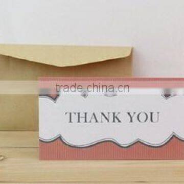 Wedding Thank you paper card