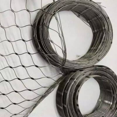 China Factory Black Oxide Stainless Steel Rope Wire Mesh