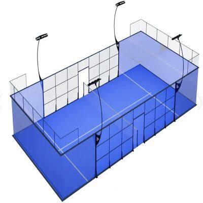 Custom Solution Padel Court Fence Factory Outdoor and Indoor