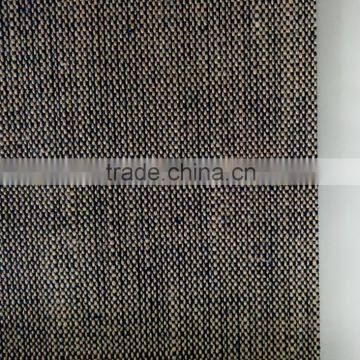 China wholesale supplier multi-colors linen-look fabric for sofa and curtain