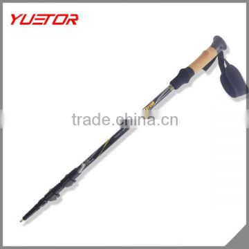 3 sections aluminum 7075 external lock trekking pole