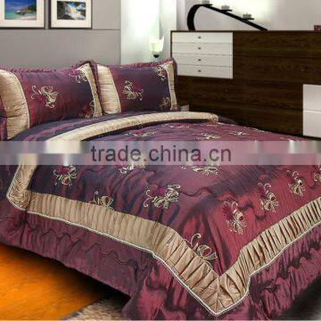 7Pcs Patchwork Polyester Comforter Set photo-5