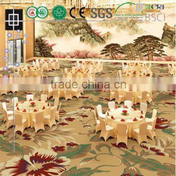 New Design Luxury Printed Hotel Lobby Nylon Carpet Commerical Nylon Printed Carpet