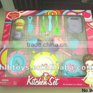 Plastic Kitchen set toy ,tea set toy