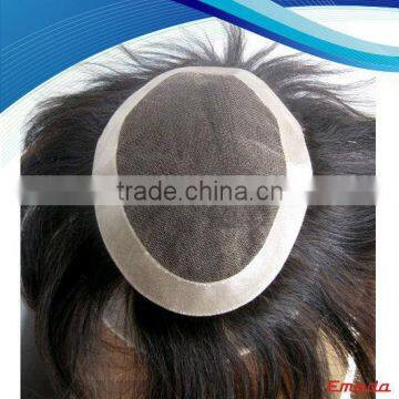 Top grade aaaaa+ human hair womens toupee human for invisable toupee                        
                                                Quality Choice